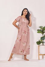 Alpine KURTHI Style Nighties| FancySleeve | Zipless Model | Stylish V-Cut neck | Updated Collection's for Stylish Women AK (H/S)