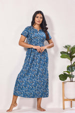 Alpine KURTHI Style Nighties| FancySleeve | Zipless Model | Stylish V-Cut neck | Updated Collection's for Stylish Women AK (H/S)