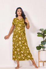 Alpine KURTHI Style Nighties| FancySleeve | Zipless Model | Stylish V-Cut neck | Updated Collection's for Stylish Women AK (H/S)