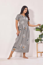 Alpine KURTHI Style Nighties| FancySleeve | Zipless Model | Stylish V-Cut neck | Updated Collection's for Stylish Women AK (H/S)