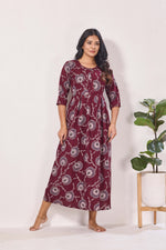 Alpine KURTI Style | Beautiful Stylish KURTI Model | Long 3/4 Sleeve & Side Pocket | Fresh Collection's for Stylish Women's (AK-3/4)