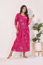 Alpine KURTI Style | Beautiful Stylish KURTI Model | Long 3/4 Sleeve & Side Pocket | Fresh Collection's for Stylish Women's (AK-3/4)