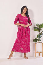 Alpine KURTI Style | Beautiful Stylish KURTI Model | Long 3/4 Sleeve & Side Pocket | Fresh Collection's for Stylish Women's (AK-3/4)