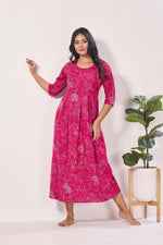 Alpine KURTI Style | Beautiful Stylish KURTI Model | Long 3/4 Sleeve & Side Pocket | Fresh Collection's for Stylish Women's (AK-3/4)