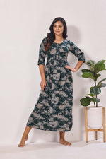Alpine KURTI Style | Beautiful Stylish KURTI Model | Long 3/4 Sleeve & Side Pocket | Fresh Collection's for Stylish Women's (AK-3/4)
