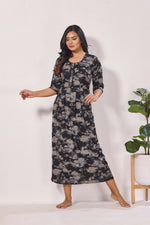 Alpine KURTI Style | Beautiful Stylish KURTI Model | Long 3/4 Sleeve & Side Pocket | Fresh Collection's for Stylish Women's (AK-3/4)