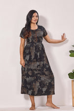 Alpine KURTHI Style Nighties| Fancy Half Sleeve | Zipless Model | Stylish Round Neck | Updated Collection's for Stylish Women AK (H/S)