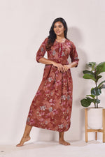 Alpine KURTI Style | Beautiful Stylish KURTI Model | Long 3/4 Sleeve & Side Pocket | Fresh Collection's for Stylish Women's (AK-3/4)