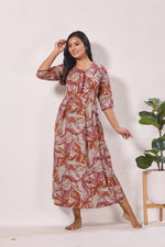 Alpine KURTI Style | Beautiful Stylish KURTI Model | Long 3/4 Sleeve & Side Pocket | Fresh Collection's for Stylish Women's (AK-3/4)