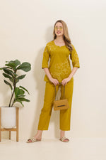 MANGAI Premium Cotton Printed Night Suits | Stylish Print's All Over | Top & Bottom Set | 3/4 Sleeve | Trendy Night Suits for Stylish Women's (TPS-3/4)