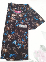 MANGAI Daily Wear Casual Comfort Fit Cotton Printed Nighties | Summer Arrival's for Trendy Women's (DRN)