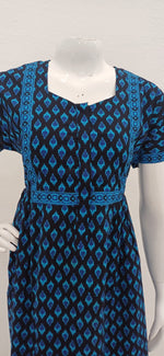 Cotton FROCK Model Casual Wear Nighties | Stylish Pleated Frock Style | Multipurpose Nighties | Pregnancy Wear | Pleated Model | Stylish Nighties for Stylish Women (MW)