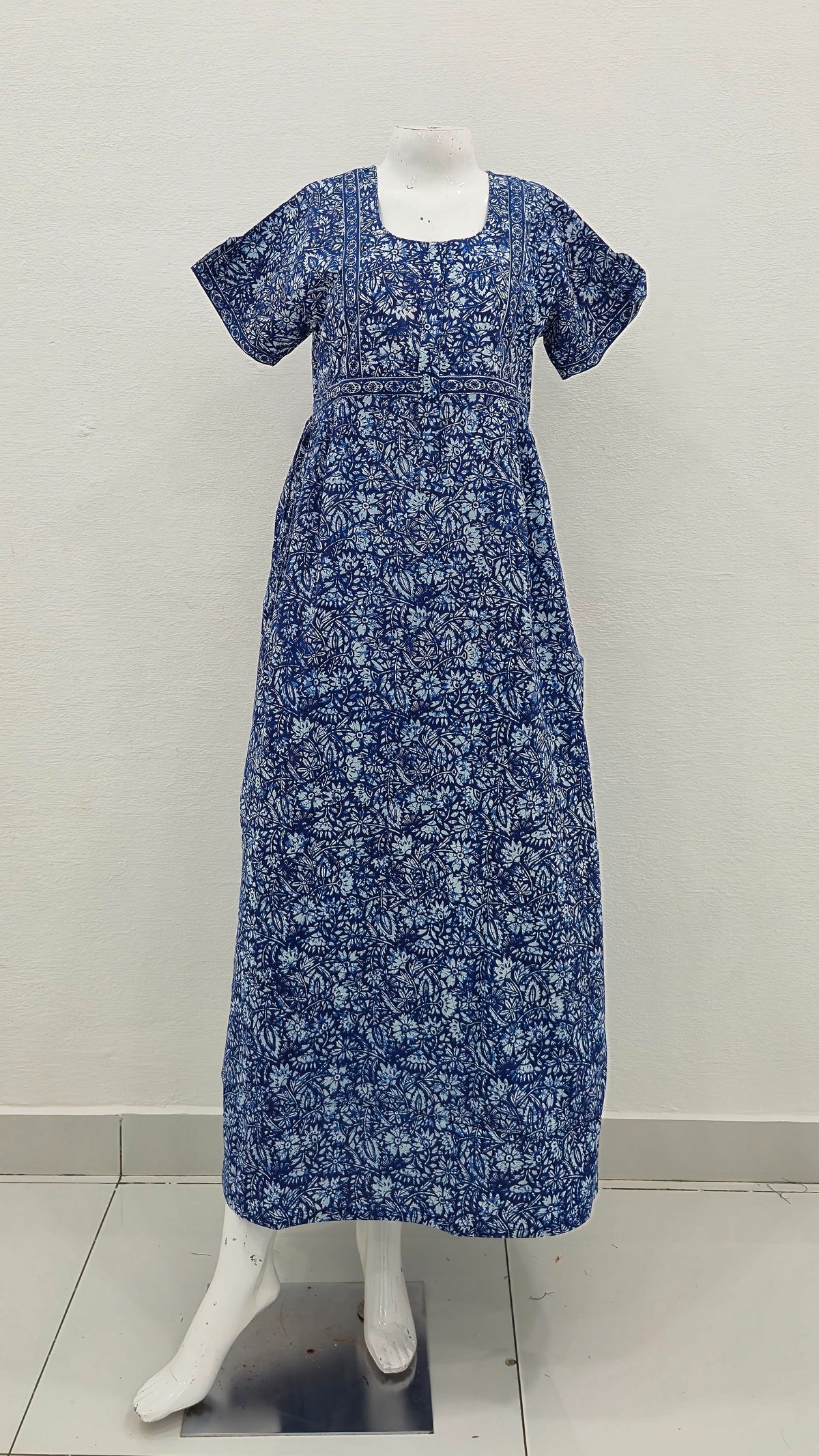 Cotton FROCK Model Casual Wear Nighties | Stylish Pleated Frock Style | Multipurpose Nighties | Pregnancy Wear | Pleated Model | Stylish Nighties for Stylish Women (PWC)