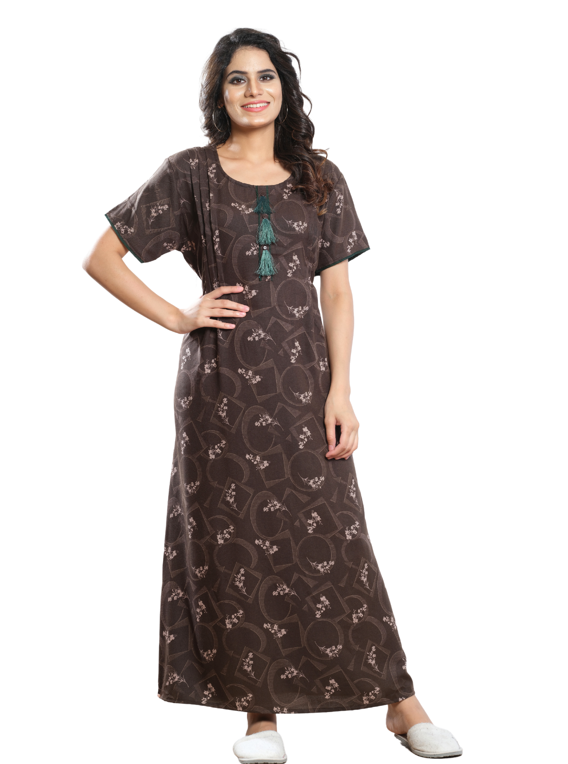 MANGAI New Premium Alpine KURTI Style | Beautiful Stylish KURTI Model | Side Pocket | Half Sleeve | Perfect Nightwear Collection's for Trendy Women's