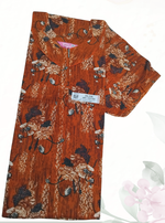 MANGAI Daily Wear Casual Comfort Fit Cotton Printed Nighties | Front Open Zipper Model | Fancy Round Neck with Side Pocket Cotton Nighties (DRN)