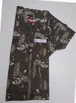 MANGAI Daily Wear Casual Comfort Fit Cotton Printed Nighties | Front Open Zipper Model | Fancy Round Neck with Side Pocket Cotton Nighties (DRN)