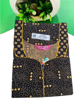 MANGAI Daily Wear Casual Comfort Fit Cotton Printed Nighties | Front Open Zipper Model | Fancy Round Neck with Side Pocket Cotton Nighties (DRN)