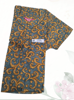 MANGAI Daily Wear Casual Comfort Fit Cotton Printed Nighties | Front Open Zipper Model | Fancy Round Neck with Side Pocket Cotton Nighties (DRN)