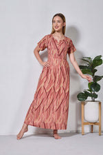 Alpine KURTHI Style Nighties| FancySleeve | Zipless Model | Stylish V-Cut neck | Updated Collection's for Stylish Women AK (H/S)