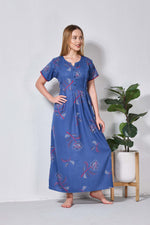 Alpine KURTHI Style Nighties| FancySleeve | Zipless Model | Stylish V-Cut neck | Updated Collection's for Stylish Women AK (H/S)