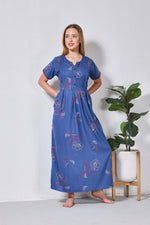 Alpine KURTHI Style Nighties| FancySleeve | Zipless Model | Stylish V-Cut neck | Updated Collection's for Stylish Women AK (H/S)