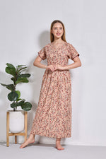 Alpine KURTHI Style Nighties| FancySleeve | Zipless Model | Stylish V-Cut neck | Updated Collection's for Stylish Women AK (H/S)