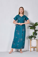 Alpine KURTHI Style Nighties| FancySleeve | Zipless Model | Stylish V-Cut neck | Updated Collection's for Stylish Women AK (H/S)