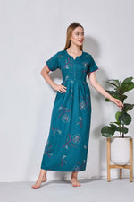 Alpine KURTHI Style Nighties| FancySleeve | Zipless Model | Stylish V-Cut neck | Updated Collection's for Stylish Women AK (H/S)