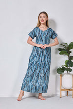 Alpine KURTHI Style Nighties| FancySleeve | Zipless Model | Stylish V-Cut neck | Updated Collection's for Stylish Women AK (H/S)