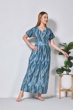 Alpine KURTHI Style Nighties| FancySleeve | Zipless Model | Stylish V-Cut neck | Updated Collection's for Stylish Women AK (H/S)