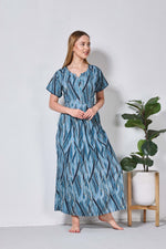 Alpine KURTHI Style Nighties| FancySleeve | Zipless Model | Stylish V-Cut neck | Updated Collection's for Stylish Women AK (H/S)