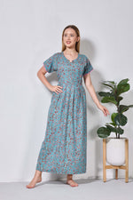 Alpine KURTHI Style Nighties| FancySleeve | Zipless Model | Stylish V-Cut neck | Updated Collection's for Stylish Women AK (H/S)
