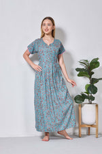 Alpine KURTHI Style Nighties| FancySleeve | Zipless Model | Stylish V-Cut neck | Updated Collection's for Stylish Women AK (H/S)