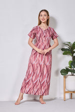 Alpine KURTHI Style Nighties| FancySleeve | Zipless Model | Stylish V-Cut neck | Updated Collection's for Stylish Women AK (H/S)