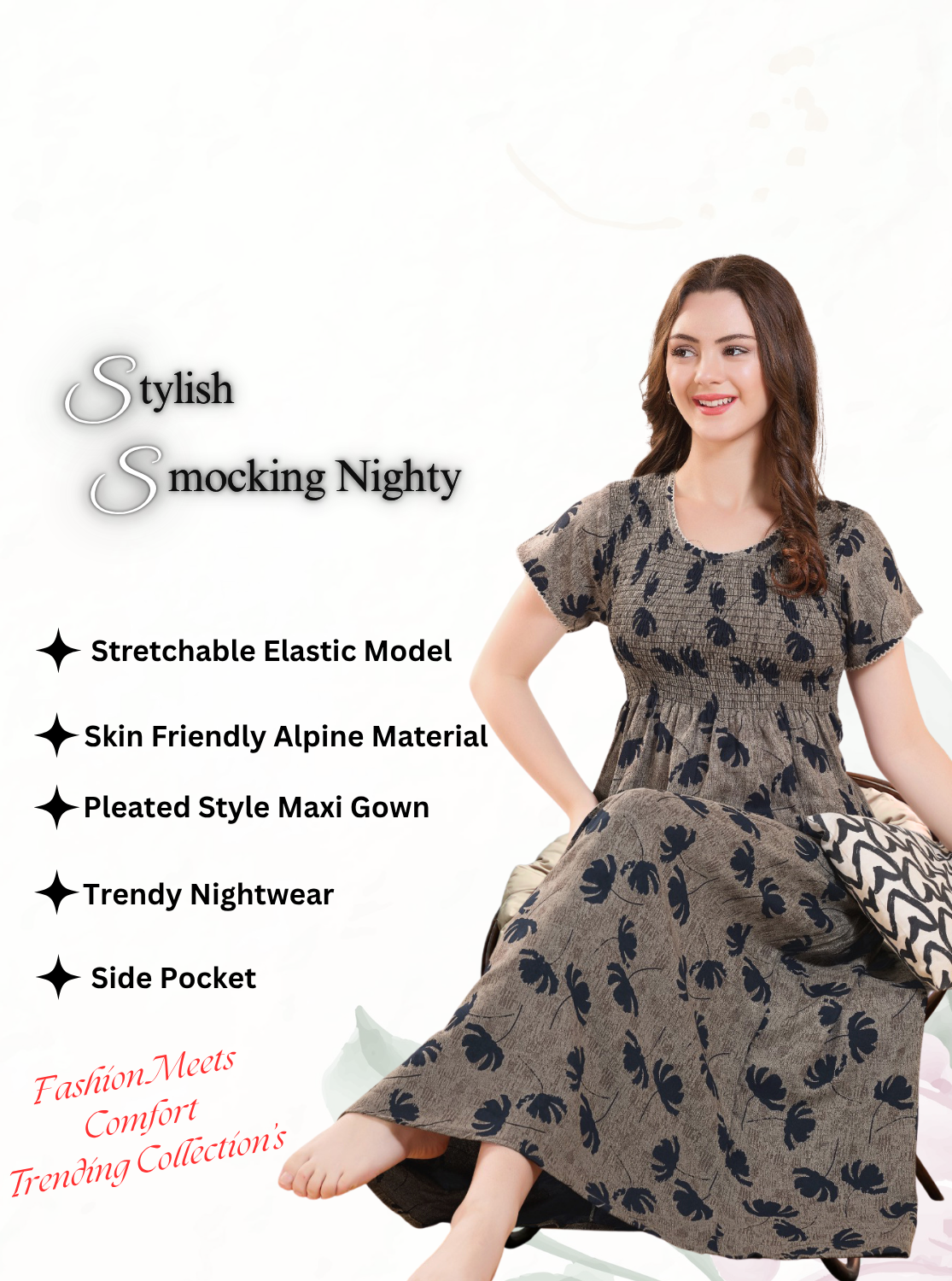 Alpine Smocking Nighties Online
