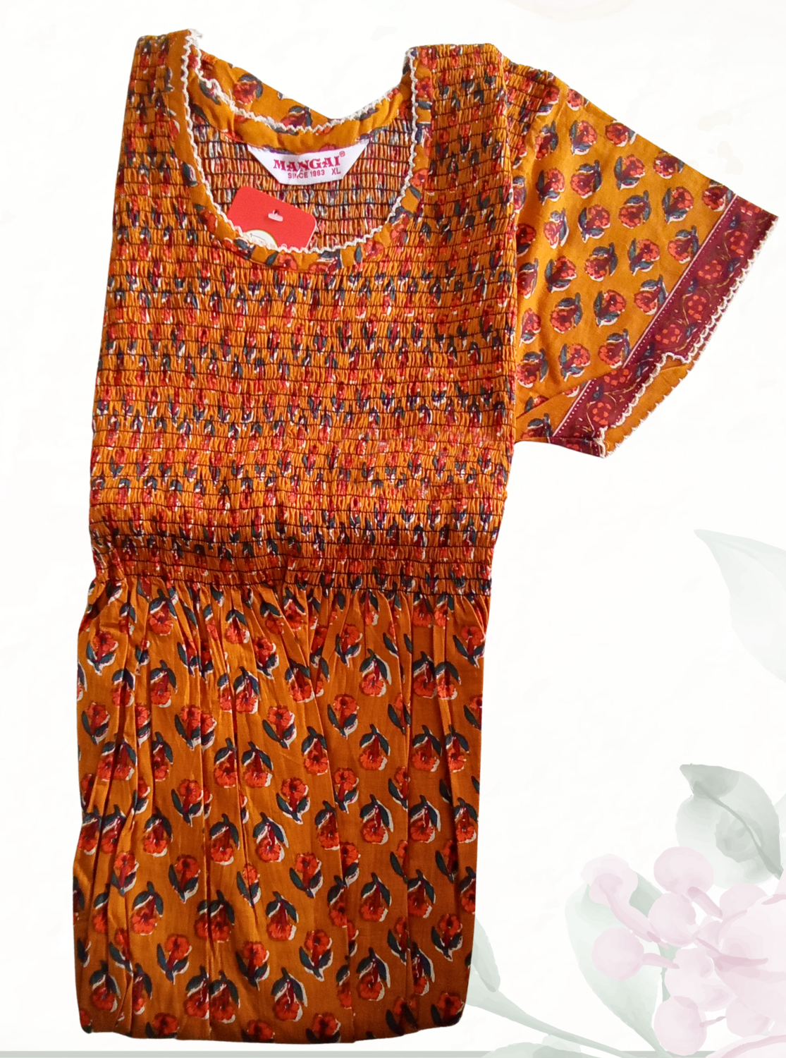 Soft Cotton Stretchable Smoking Nighties for New Arrivals | Daily Comforts & Light Weighted Elastic Nighties | Pleated Style | Casual Daily wear Nightwear for Trendy Women's (SCT)