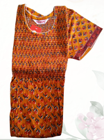 Soft Cotton Stretchable Smoking Nighties for New Arrivals | Daily Comforts & Light Weighted Elastic Nighties | Pleated Style | Casual Daily wear Nightwear for Trendy Women's (SCT)