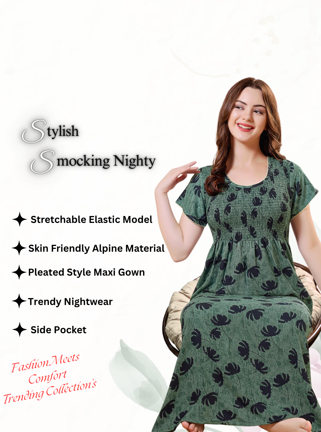 Alpine Smocking Nighties Online