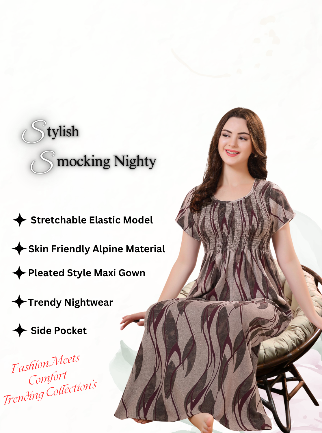 Alpine Smocking Nighties Online