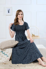 Printed Smocking Nighties Online