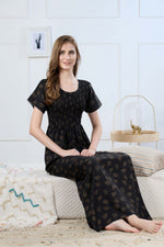 Printed Smocking Nighties Online