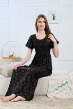 Printed Smocking Nighties Online