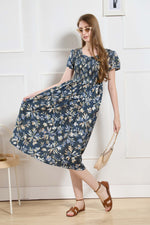 New Stylish Alpine Smocking Maxi Frock Model Nightgown for trendy Women's & Teenage Girl's (ASM)