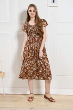 New Stylish Alpine Smocking Maxi Frock Model Nightgown for trendy Women's & Teenage Girl's (ASM)