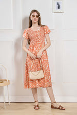 New Stylish Alpine Smocking Maxi Frock Model Nightgown for trendy Women's & Teenage Girl's (ASM)