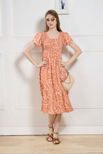 New Stylish Alpine Smocking Maxi Frock Model Nightgown for trendy Women's & Teenage Girl's (ASM)