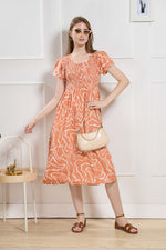 New Stylish Alpine Smocking Maxi Frock Model Nightgown for trendy Women's & Teenage Girl's (ASM)