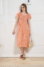 New Stylish Alpine Smocking Maxi Frock Model Nightgown for trendy Women's & Teenage Girl's (ASM)