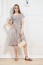 New Stylish Alpine Smocking Maxi Frock Model Nightgown for trendy Women's & Teenage Girl's (ASM)
