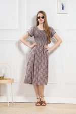 New Stylish Alpine Smocking Maxi Frock Model Nightgown for trendy Women's & Teenage Girl's (ASM)